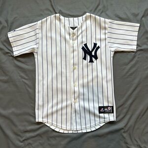 Authentic Majestic / MLB / New York Yankees Retro Pinstripe Jersey